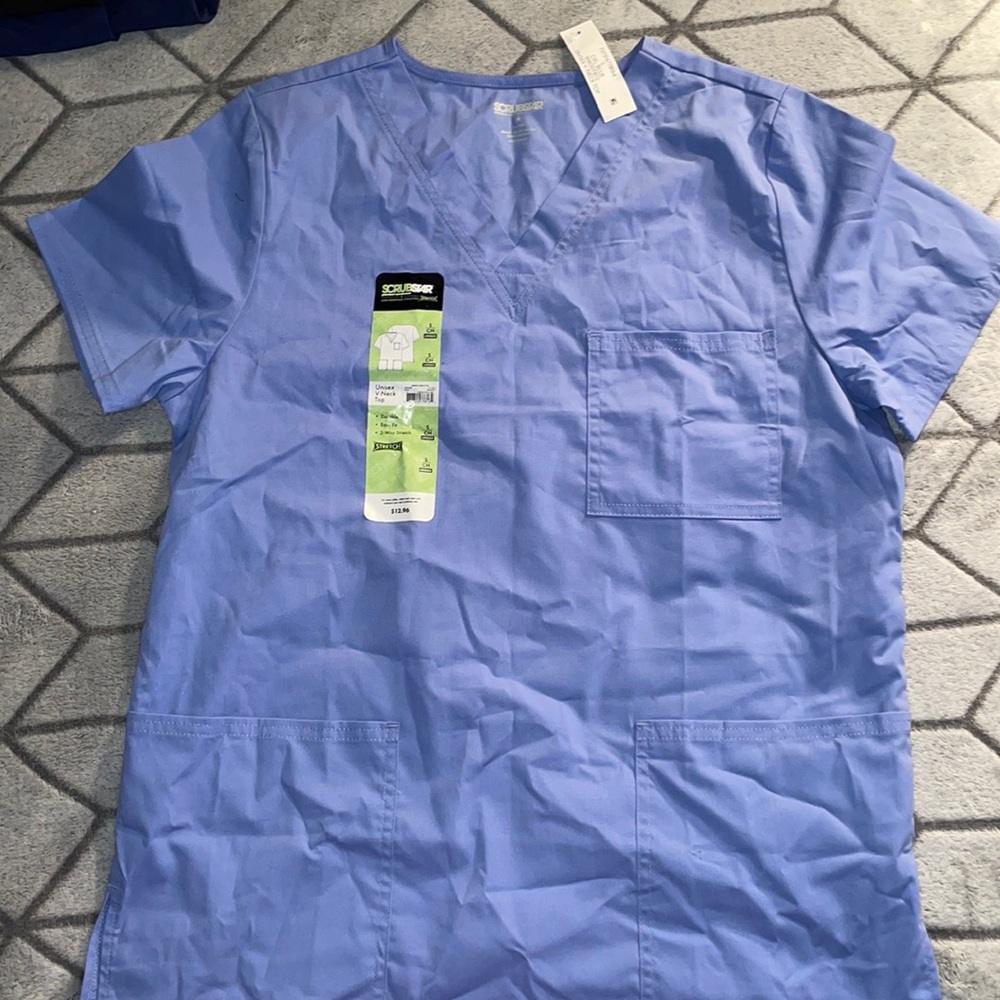 ScrubStar Unisex V-Neck Scrub Top